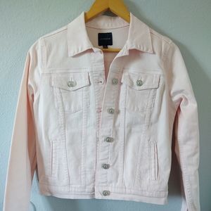 New Light Pink Jean Jacket